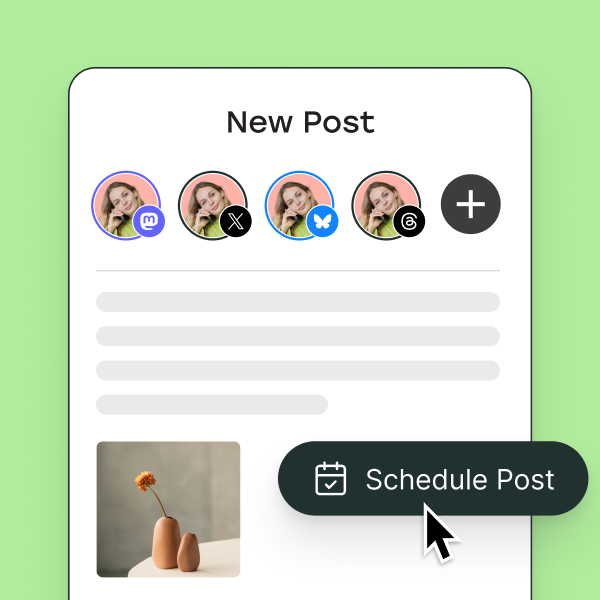 Buffer — création d'un nouveau post multi-plateforme